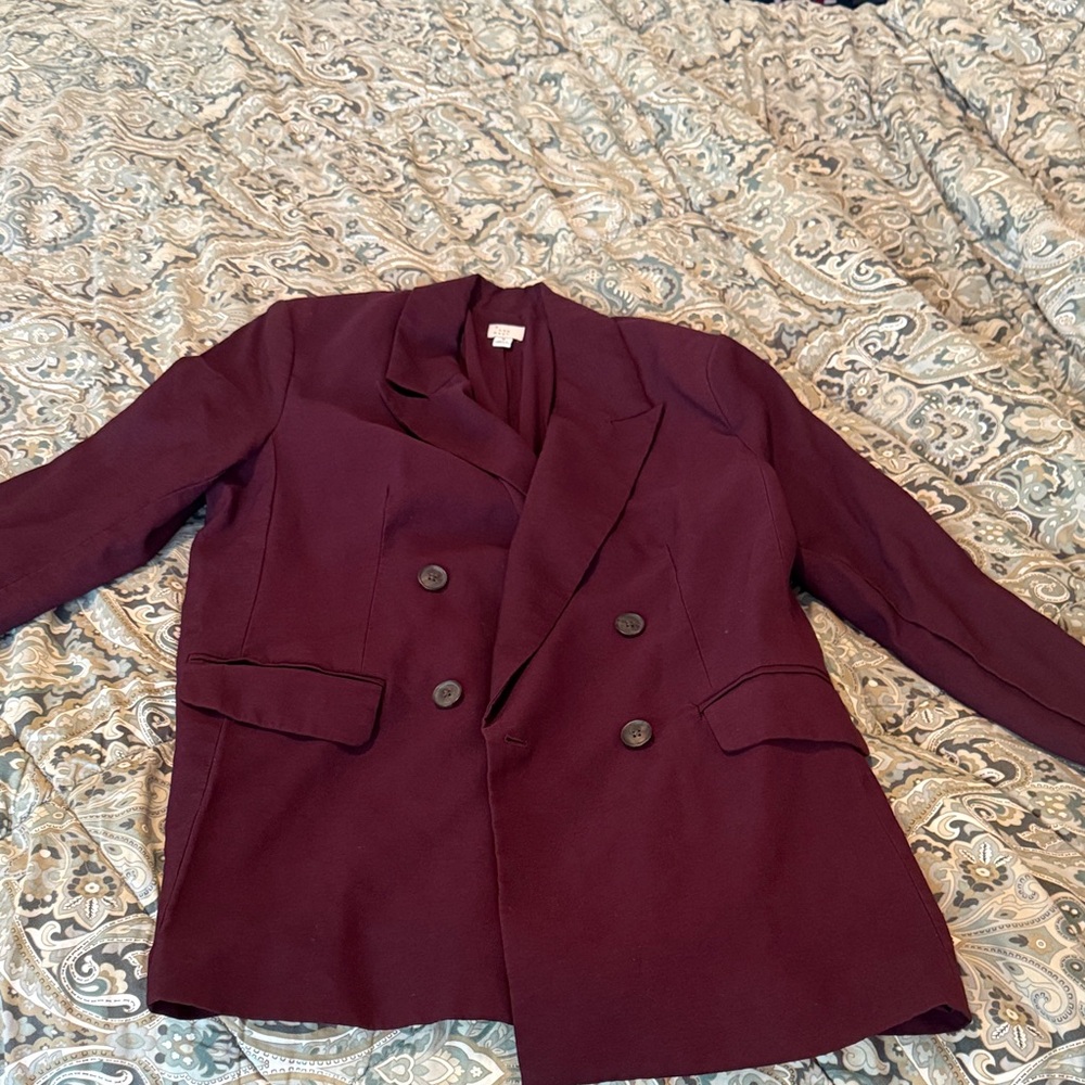 a new day Plum Blazer